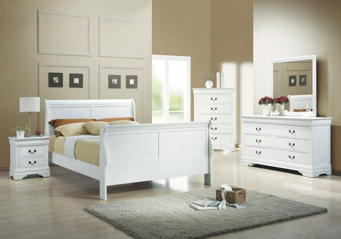 4PCS QUEEN BEDROOM SET /204691Q-S4-COA