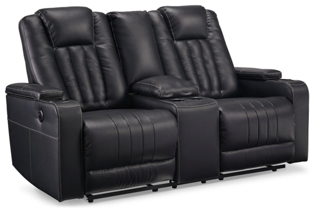 RECLINING SOFA AND LOVESEAT 2400489/94-ASH