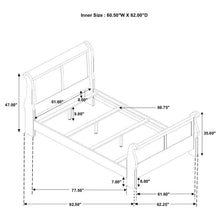 Load image into Gallery viewer, 4PCS QUEEN BEDROOM SET /204691Q-S4-COA