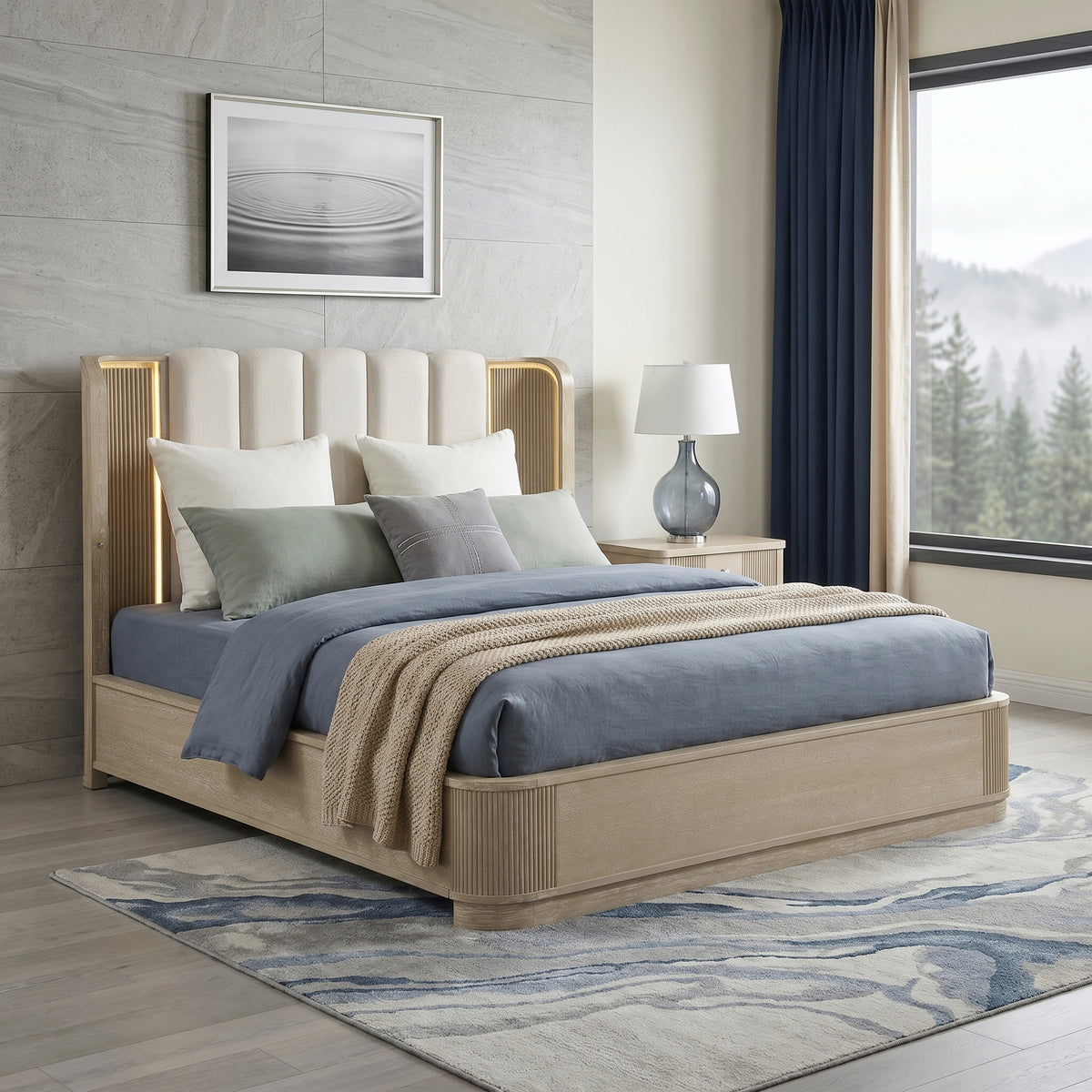 Queen bed frame 2500-1 HME