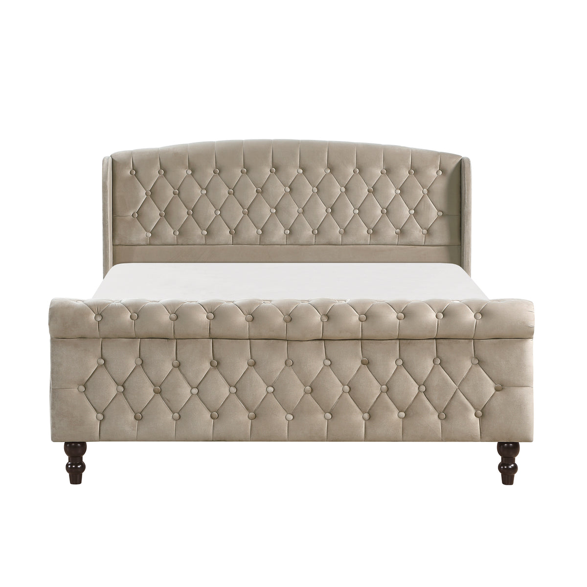 Queen Platform Bed  2550BR-1 HME