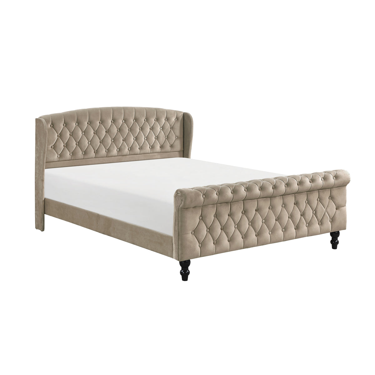Queen Platform Bed  2550BR-1 HME