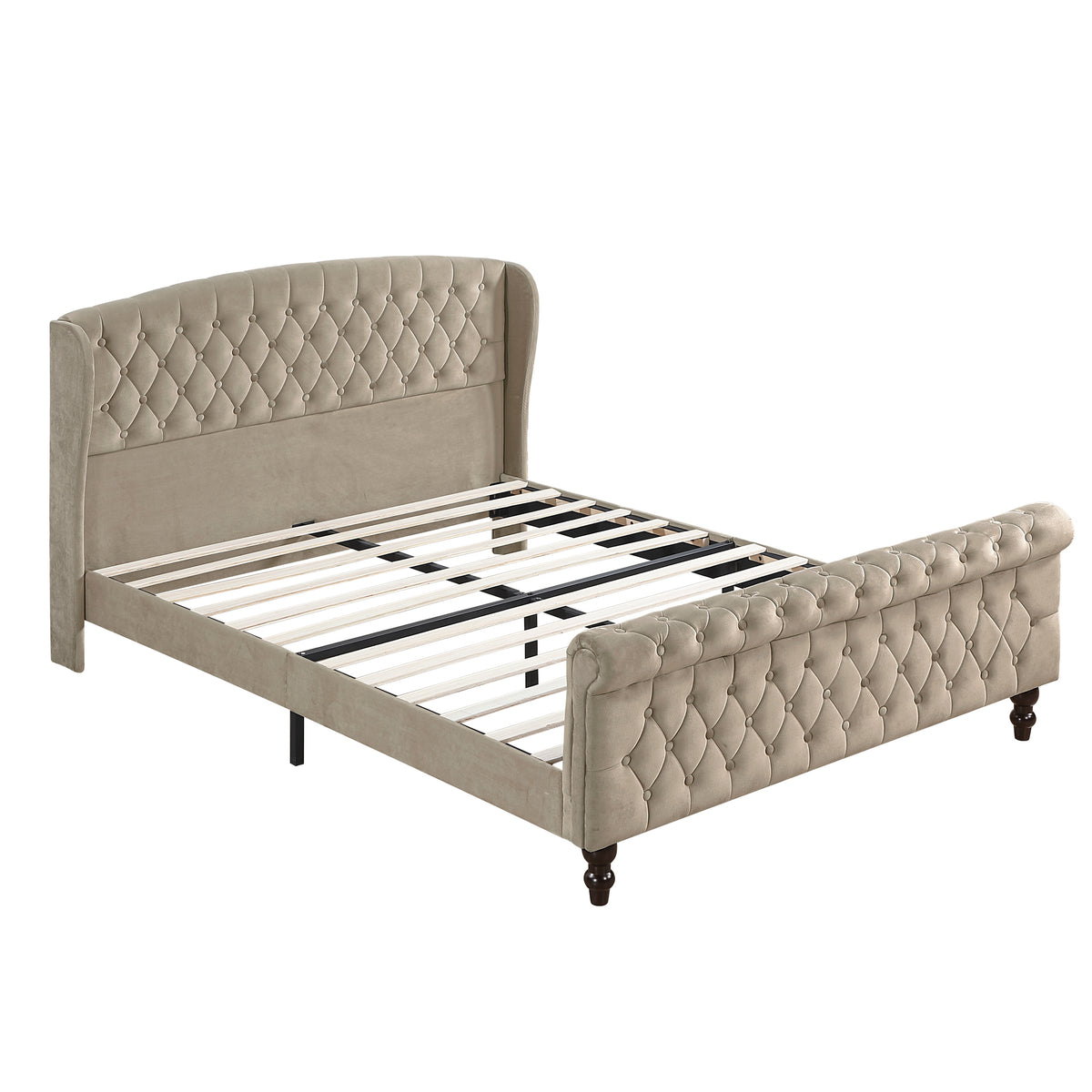 Queen Platform Bed  2550BR-1 HME