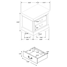 Load image into Gallery viewer, 4PCS QUEEN BEDROOM SET /204691Q-S4-COA
