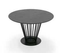 Load image into Gallery viewer, MODERN BLACK ROUND DINING TABLE 2599-VIG