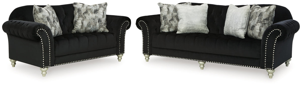 SOFA AND LOVESEAT 2620538/35-ASH