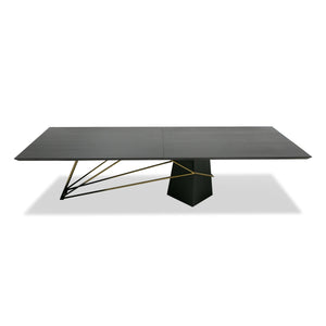 STAINLESS STEEL DINING TABLE 1599-VIG