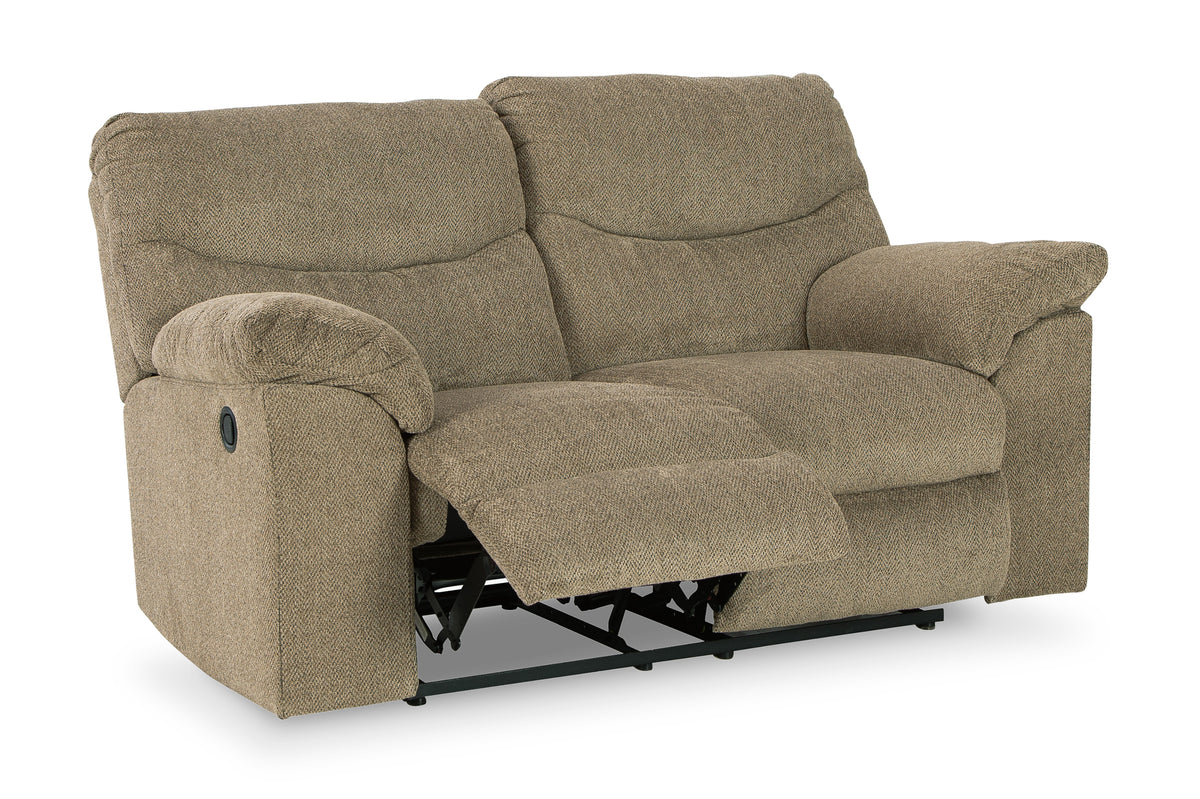 SOFA AND LOVESEAT MANUAL RECLINER 2820286/88 ASH