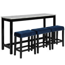 Load image into Gallery viewer, CELESTE THEATER BAR TABLE W/ 3 STOOLS-NC