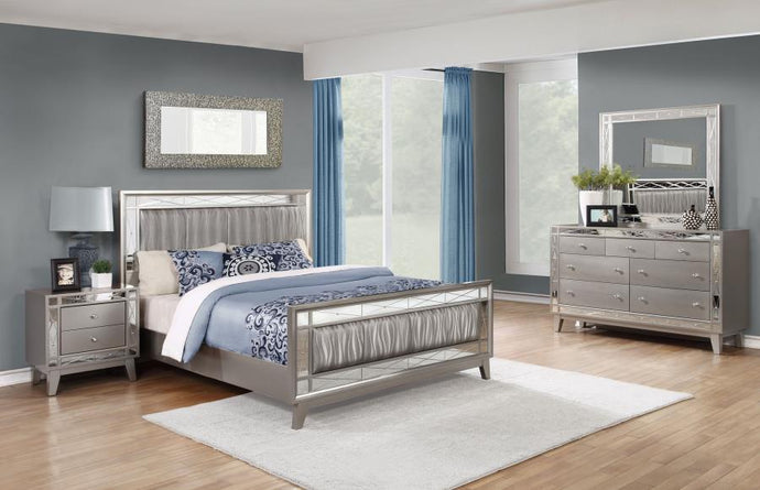 4PCS QUEEN BEDROOM SET /204921Q-S4-COA