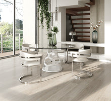 Load image into Gallery viewer, WHITE DINING TABLE 8800-VIG