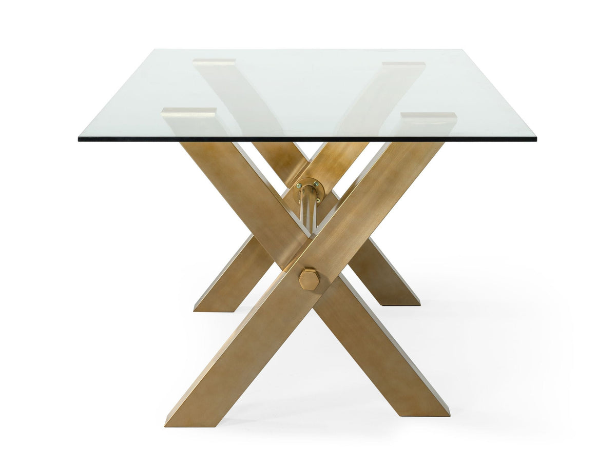 GLASS DINING TABLE 1305-VIG