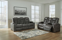 Load image into Gallery viewer, POWER RECLINING SOFA AND LOVESEAT 3060615/18-ASH