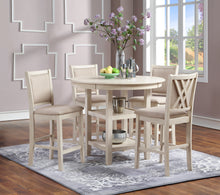Load image into Gallery viewer, AMY 5 PC COUNTER TABLE SET-NC