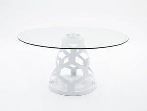 WHITE DINING TABLE 8800-VIG