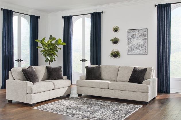 SOFA AND LOVESEAT 3310438/35-ASH