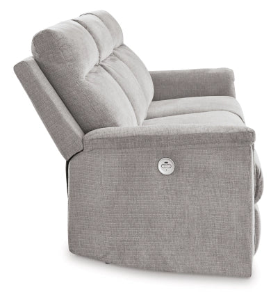 Reclining Power Sofa and loveseat Ash 3320187/96