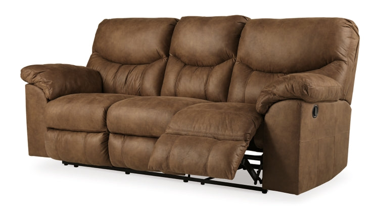 RECLINING SOFA AND LOVESEAT 3380288/94-ASH