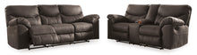 Load image into Gallery viewer, RECLINING SOFA AND LOVESEAT 3380388/94-ASH