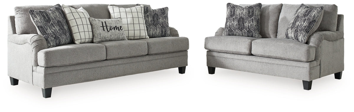 SOFA AND LOVESEAT 3520438/35-ASH