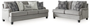 SOFA AND LOVESEAT 3520438/35-ASH