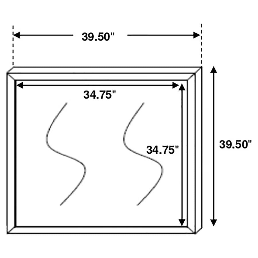 4PCS QUEEN BEDROOM SET /207041Q-S4-COA