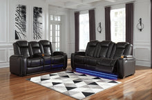 Load image into Gallery viewer, POWER RECLINING SOFA AND LOVESEAT 3700315/18-ASH