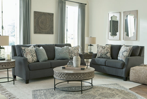 SOFA AND LOVESEAT 3780138/35-ASH