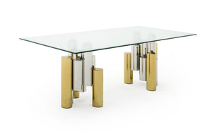 MODERN RECTANGULAR DINING TABLE T413-VIG