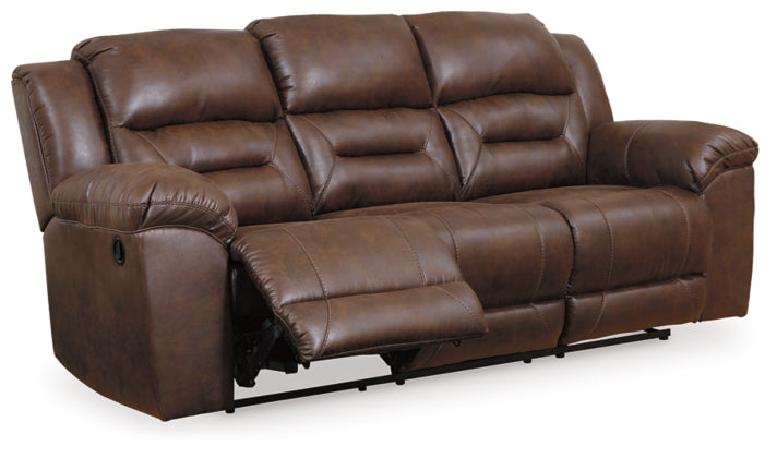 RECLINING SOFA AND LOVESEAT 3990488/94-ASH