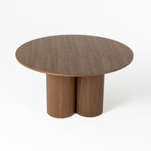 Load image into Gallery viewer, MODERN WALNUT ROUND DINING TABLE 3646-VIG