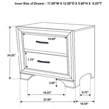 Load image into Gallery viewer, 4PCS QUEEN BEDROOM SET /205291Q-S4-COA