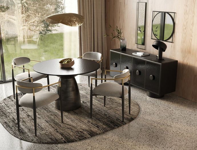 CONTEMPORARY ROUND DINING TABLE 1717-VIG