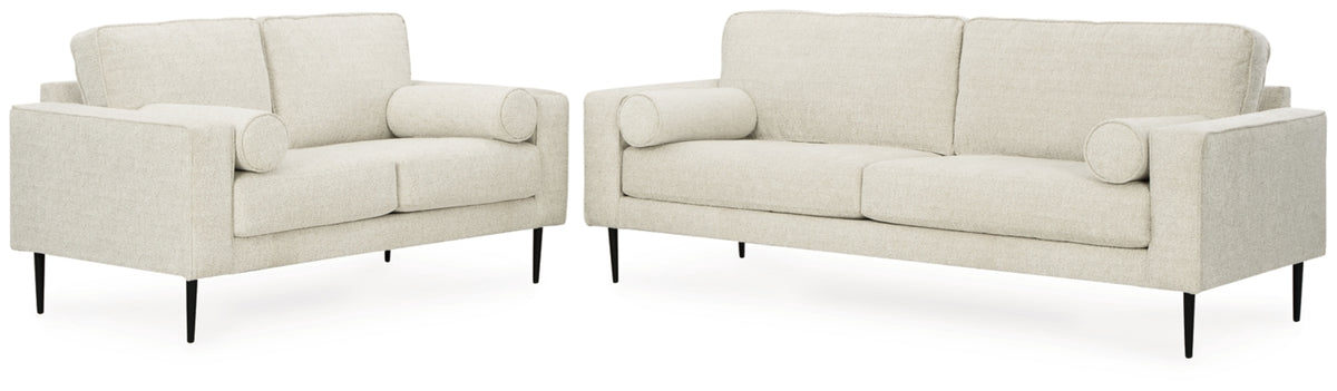 SOFA AND LOVESEAT 4110338/35-ASH