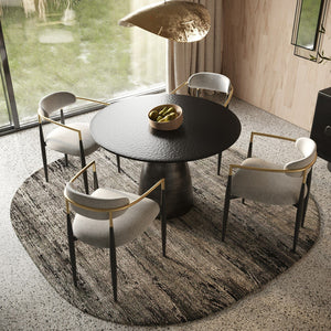 CONTEMPORARY ROUND DINING TABLE 1717-VIG