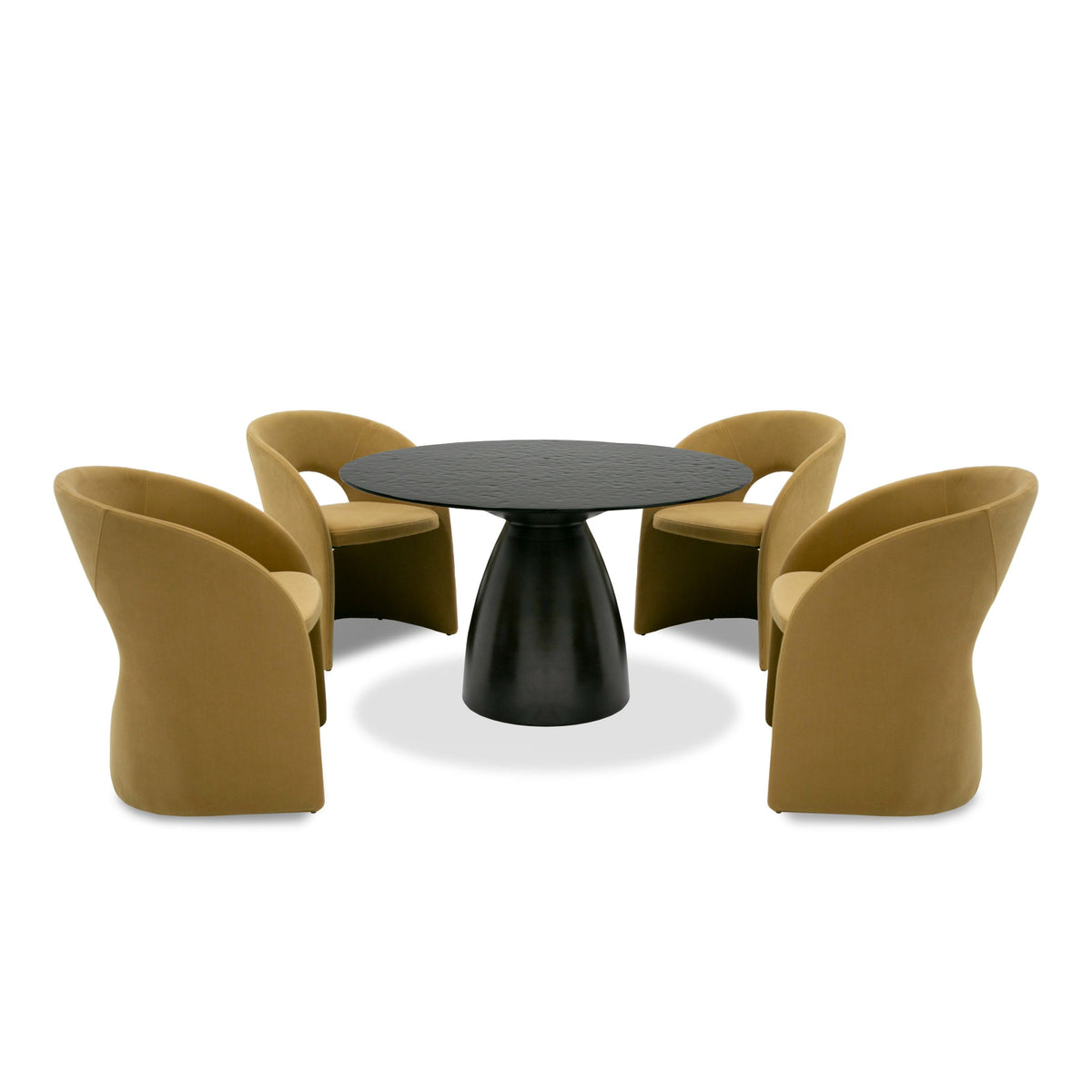 CONTEMPORARY ROUND DINING TABLE 1717-VIG