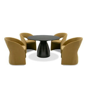 CONTEMPORARY ROUND DINING TABLE 1717-VIG