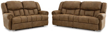 Load image into Gallery viewer, POWER RECLINING SOFA AND LOVESEAT 4470447/74-ASH