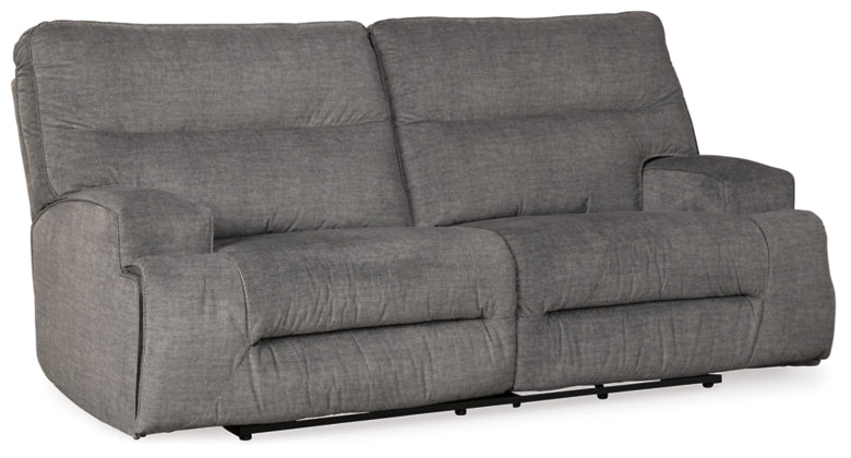 RECLINING SOFA AND LOVESEAT 4530281/94-ASH