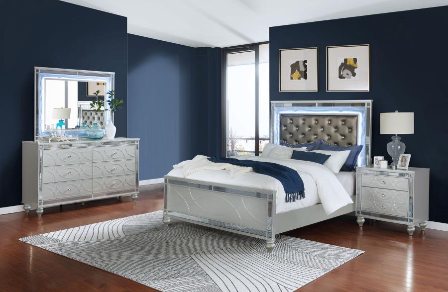 4PCS QUEEN BEDROOM SET /223211Q-S4-COA