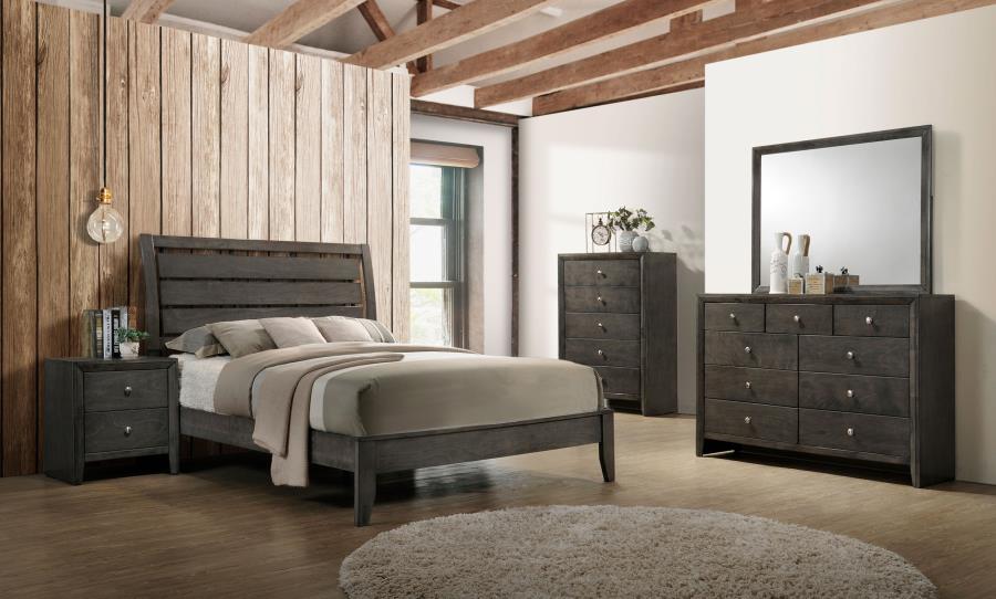 4PCS QUEEN BEDROOM SET /215841Q-S4-COA
