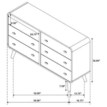Load image into Gallery viewer, 4PCS QUEEN BEDROOM SET /205131Q-S4-COA