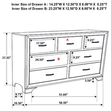 Load image into Gallery viewer, 4PCS QUEEN BEDROOM SET /205291Q-S4-COA