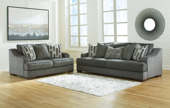 SOFA AND LOVESEAT 5001038/35-ASH