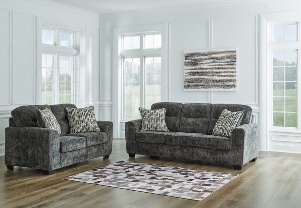 SOFA AND LOVESEAT 5050438/35-ASH
