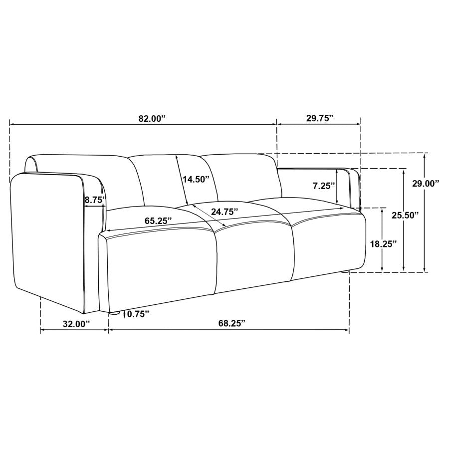 Sofa & Loveseat 509814-S2-CST