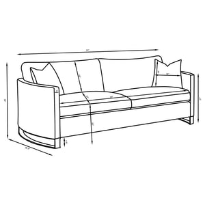 SOFA AND LOVESEAT 508821-S2-COA