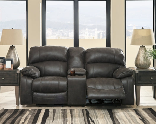 POWER RECLINING SOFA AND LOVESEAT 5160118/15-ASH