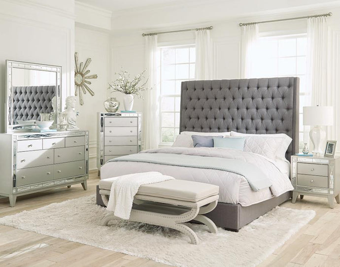 4PCS QUEEN BEDROOM SET /300621Q-S4-COA