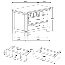 Load image into Gallery viewer, 4PCS QUEEN BEDROOM SET /205260Q-S4-COA